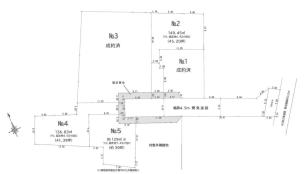 仲介手数料無料　あきる野市五日市　売地　No.2(全5区画)