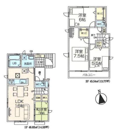 仲介手数料無料　青梅市師岡町4期　新築一戸建　7号棟(全18棟)