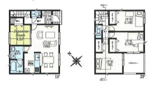 仲介手数料半額　瑞穂町南平2丁目　新築一戸建て　2号棟(全3棟)