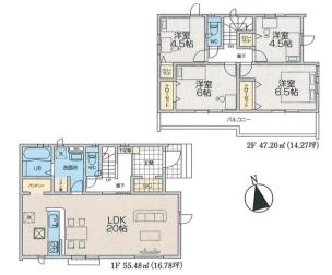 仲介手数料無料　青梅市長淵4期　新築一戸建　5号棟(全14区画)