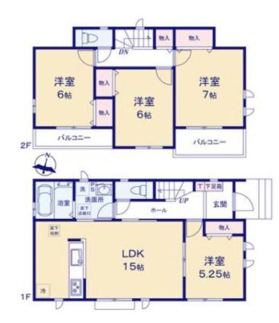 仲介手数料無料　青梅長淵　新築一戸建て　F号棟(全8棟)